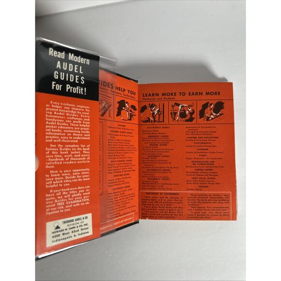 Modern Audels: New Electric Library 1965 HC/DJ Vol.4 (Illustrated) - Picture 8 of 11